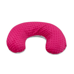 "c" shape pregnancy pillow, minky fabric + cotton
